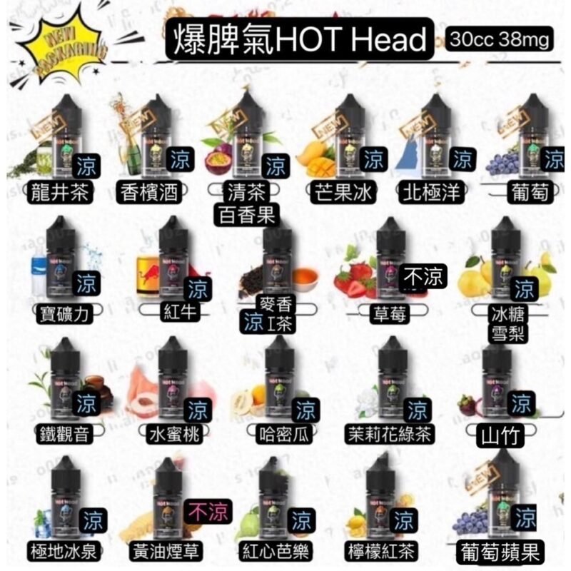《買五送一》暴脾氣Hot Heat爆脾氣36mg