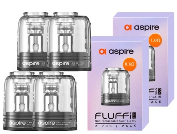 耗材空彈_Aspire Fluffi POD 1500mAh 酪梨寶寶
